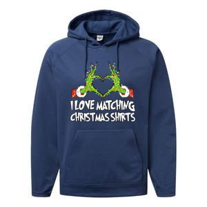 I Love Matching Christmas S.H.I.R.T.S But I Dont Couples Xmas Performance Fleece Hoodie