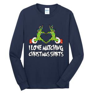 I Love Matching Christmas S.H.I.R.T.S But I Dont Couples Xmas Tall Long Sleeve T-Shirt