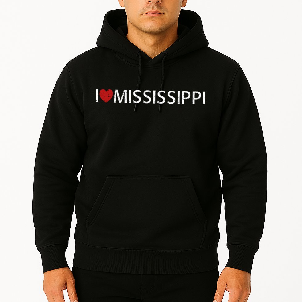 I Love Mississippi Hoodie