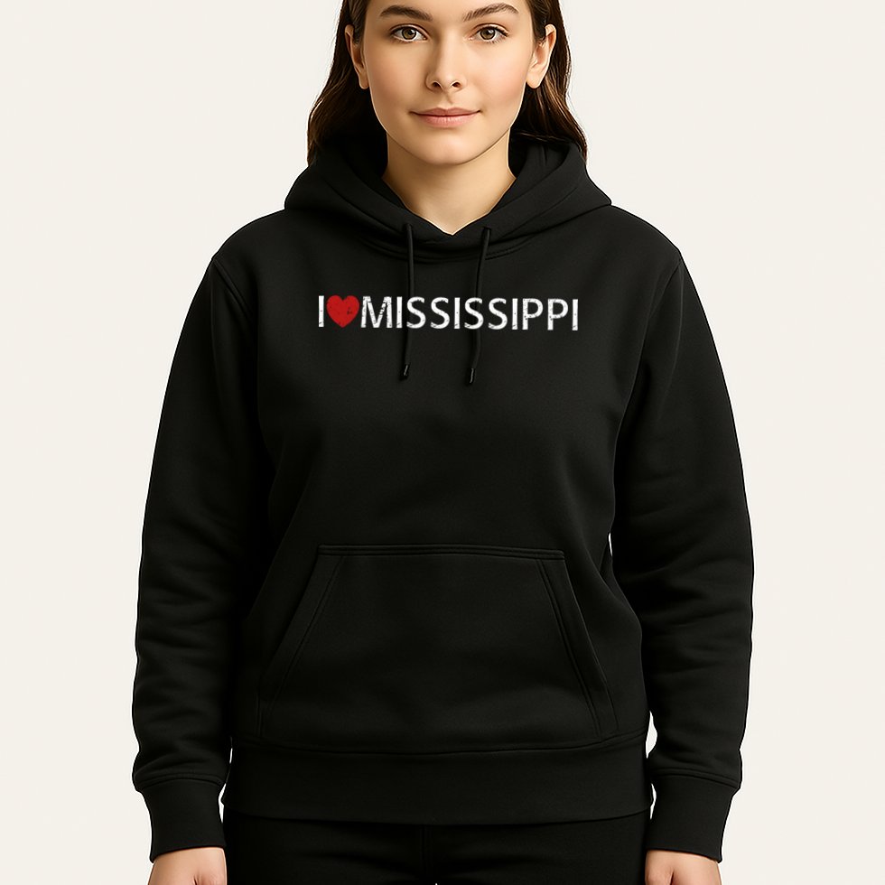 I Love Mississippi Hoodie