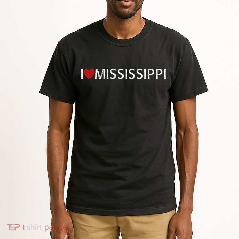 I Love Mississippi Tall T-Shirt