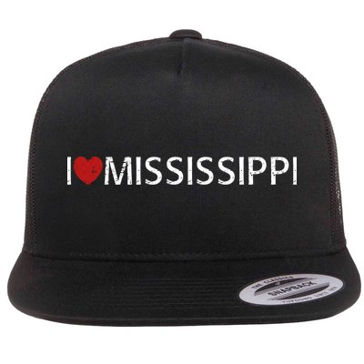 I Love Mississippi Flatbill Hat