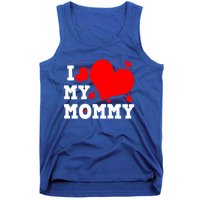 I Love My Mommy Valentines Day Family Matching Group Gift Tank Top