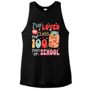 IVe Loved My Class For 100 Days School Teacher Ladies PosiCharge Tri-Blend Wicking Tank