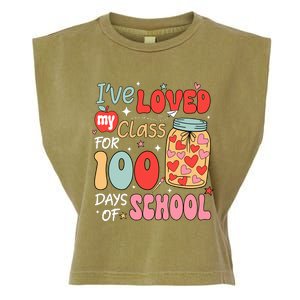 IVe Loved My Class For 100 Days School Teacher Garment-Dyed Women's Muscle Tee