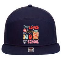 IVe Loved My Class For 100 Days School Teacher 7 Panel Mesh Trucker Snapback Hat