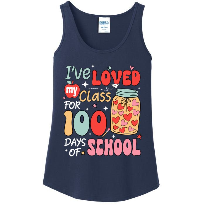 IVe Loved My Class For 100 Days School Teacher Ladies Essential Tank