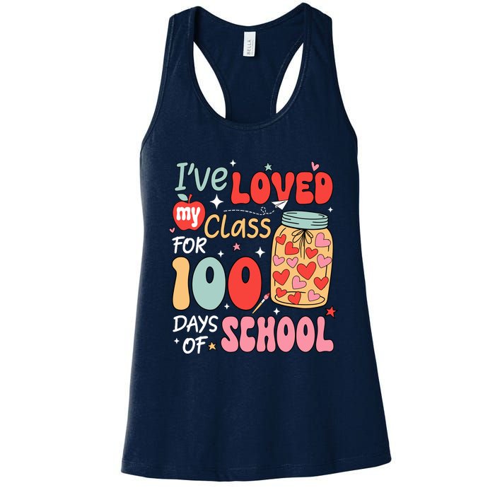 IVe Loved My Class For 100 Days School Teacher Women's Racerback Tank