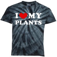 I Love My Plants Kids Tie-Dye T-Shirt