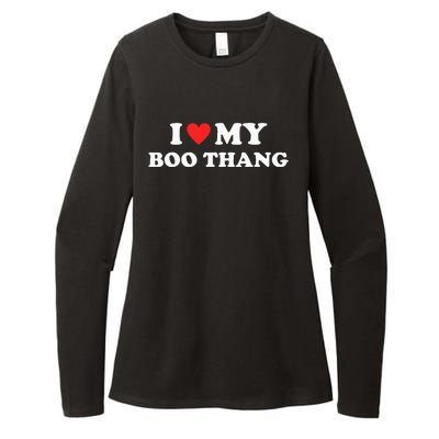 I Love My Boo Thang I Heart Boo Thang Womens CVC Long Sleeve Shirt