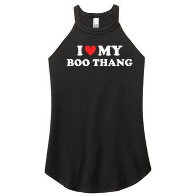 I Love My Boo Thang I Heart Boo Thang Women’s Perfect Tri Rocker Tank