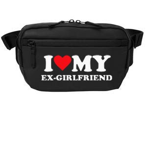 I Love My Ex Girlfriend Funny Crossbody Pack