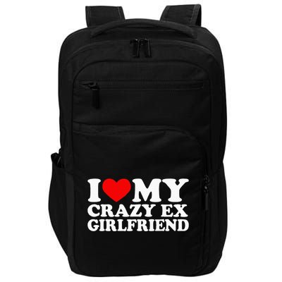 I Love My Crazy Ex Girlfriend I Heart My Crazy Ex Gf Impact Tech Backpack