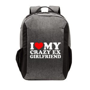 I Love My Crazy Ex Girlfriend I Heart My Crazy Ex Gf Vector Backpack