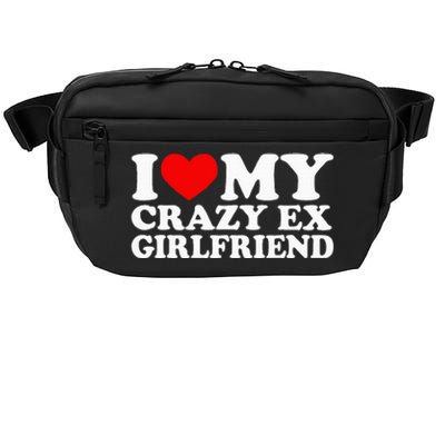 I Love My Crazy Ex Girlfriend I Heart My Crazy Ex Gf Crossbody Pack