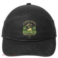 In Loving Memory Grizzly 399 Queen Of Tetons National Park 7-Panel Snapback Hat