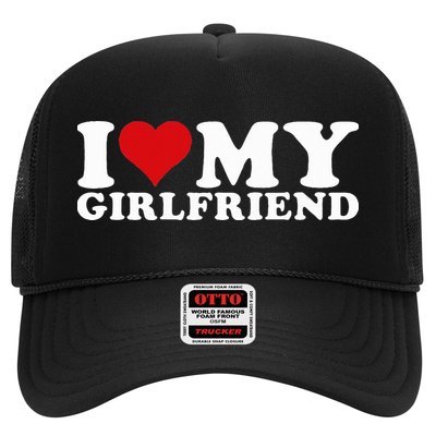 I Love My Girlfriend Gf I Heart My Girlfriend GF Trucker Hat