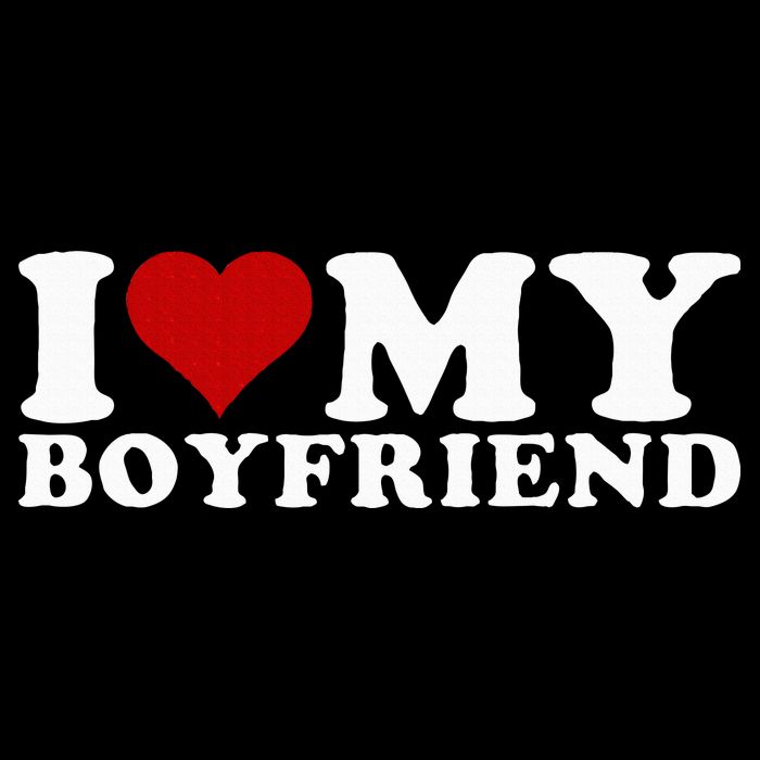 I Love My Boyfriend Bf I Heart My Boyfriend BF Toddler T-Shirt