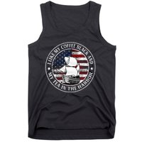 I Like My Coffee Black And My Tea In The Harbor Us History Tank Top