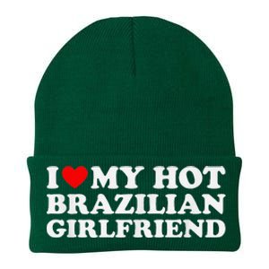 I Love My Hot Brazilian Girlfriend Knit Cap Winter Beanie