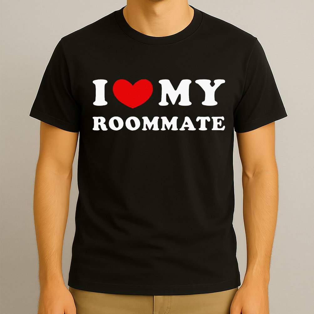 I Love My Roommate I Heart My Roommate T-Shirt
