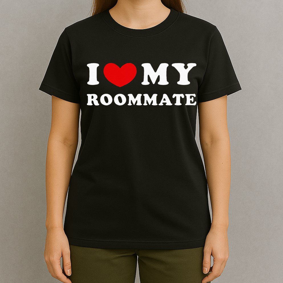 I Love My Roommate I Heart My Roommate T-Shirt