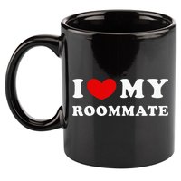 I Love My Roommate I Heart My Roommate 11oz C Handle Ceramic Mug