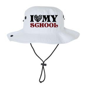 I Love My School Funny Valentine's Day Legacy Cool Fit Booney Bucket Hat