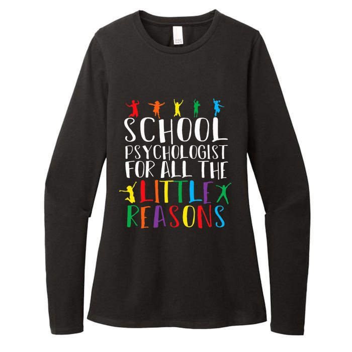 I Love My Job For All The Little Reasons School Womens CVC Long Sleeve Shirt