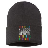 I Love My Job For All The Little Reasons School Sustainable Knit Beanie