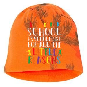 I Love My Job For All The Little Reasons School Kati - Camo Knit Beanie