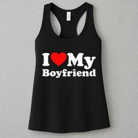 I Love My Boyfriend, Love Boyfriend Womens Tank Top