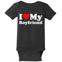 I Love My Boyfriend, Love Boyfriend Baby Bodysuit