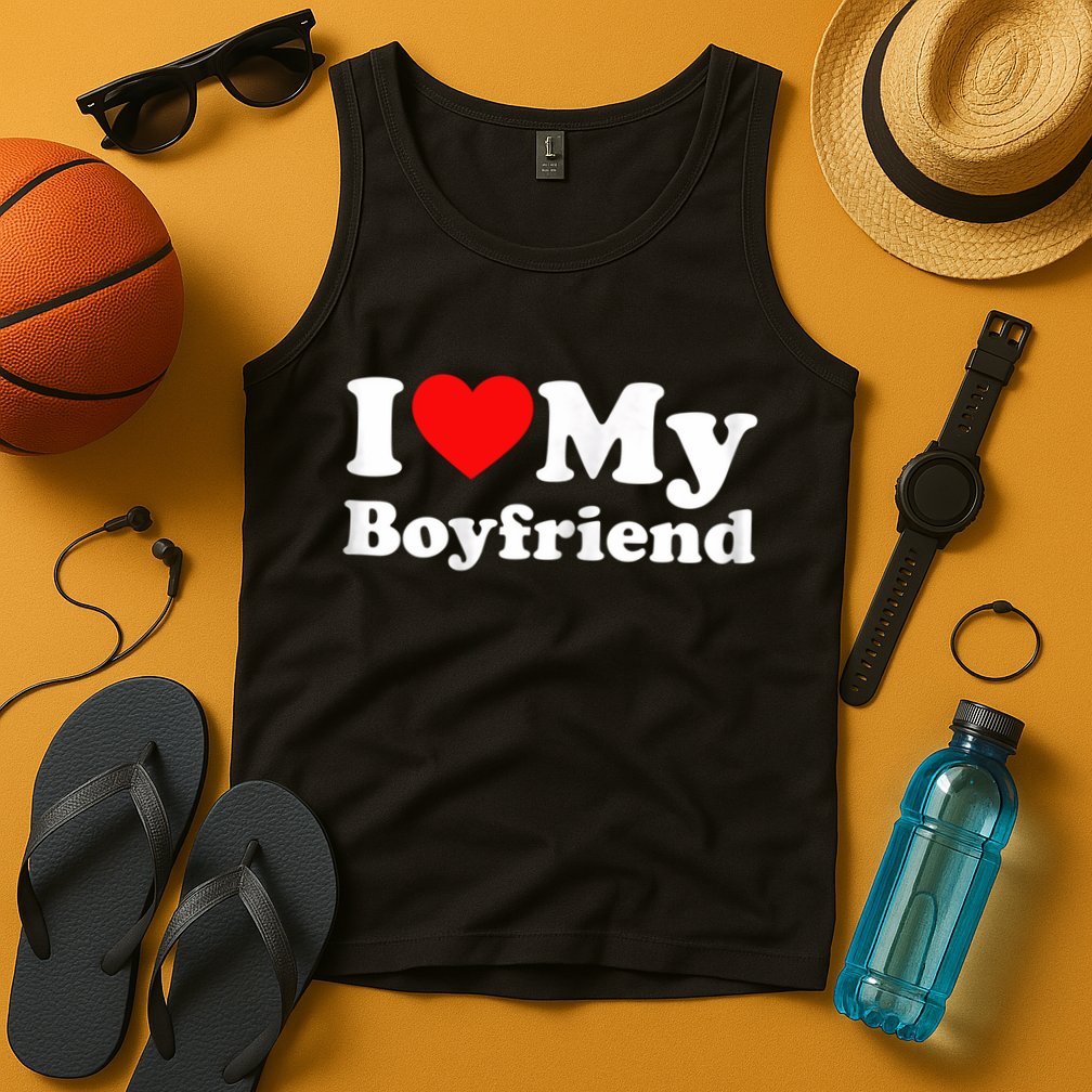 I Love My Boyfriend, Love Boyfriend Tank Top