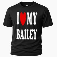I Love My Bailey I Heart My Bailey Cooling Performance Crew T-Shirt