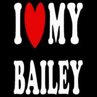 I Love My Bailey I Heart My Bailey Cooling Performance Crew T-Shirt