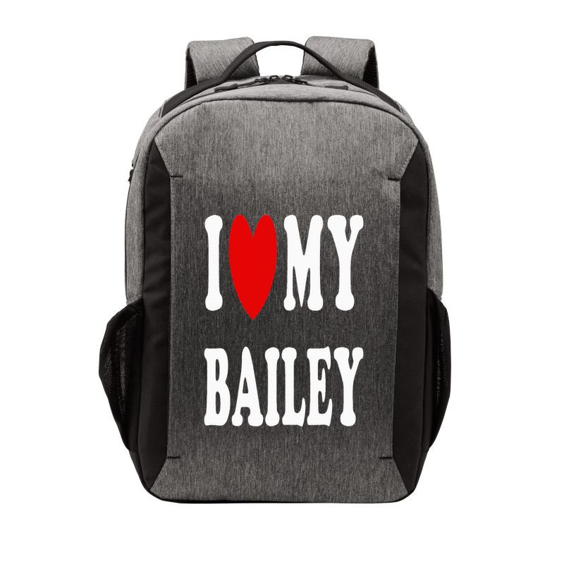 I Love My Bailey I Heart My Bailey Vector Backpack