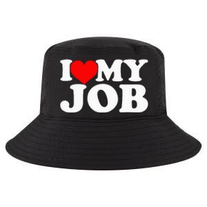 I Love My Job Funny Engineer Cool Comfort Performance Bucket Hat