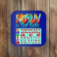 I Love My Enrich Antiracism Inclusion Dei Culture Gift Coaster