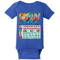 I Love My Enrich Antiracism Inclusion Dei Culture Gift Baby Bodysuit