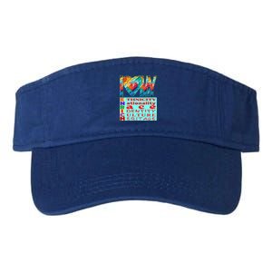 I Love My Enrich Antiracism Inclusion Dei Culture Gift Valucap Bio-Washed Visor