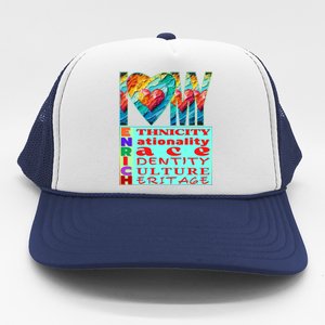 I Love My Enrich Antiracism Inclusion Dei Culture Gift Trucker Hat