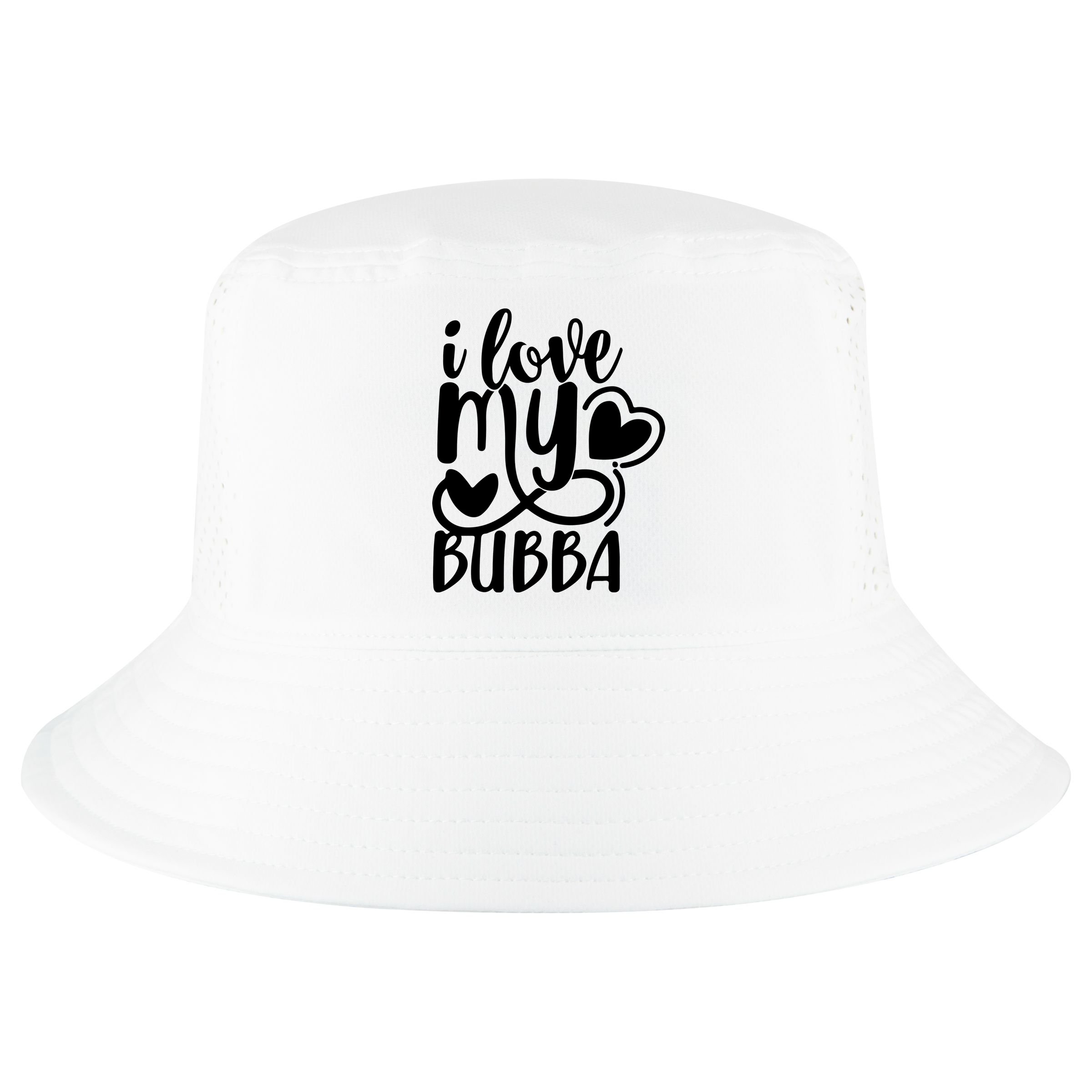 I Love My Bubba Gift For Dad Fathers Day Cool Comfort Performance Bucket Hat