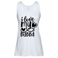 I Love My Bubba Gift For Dad Fathers Day Ladies Essential Flowy Tank