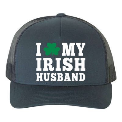 I Love My Irish Husband Friendship Couple Married Yupoong Adult 5-Panel Trucker Hat