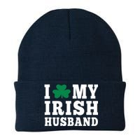 I Love My Irish Husband Friendship Couple Married Knit Cap Winter Beanie