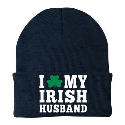 I Love My Irish Husband Friendship Couple Married Knit Cap Winter Beanie