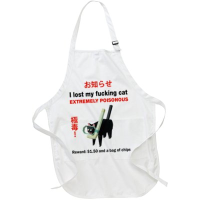 I Lost My Fucking Cat Extremely Poisonous Apron