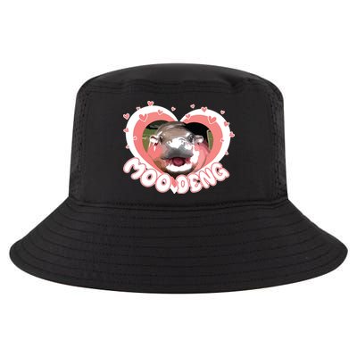 I Love Moo Deng Baby Hippo Moo Deng I Heart Moo Deng Cool Comfort Performance Bucket Hat