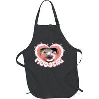 I Love Moo Deng Baby Hippo Moo Deng I Heart Moo Deng Apron